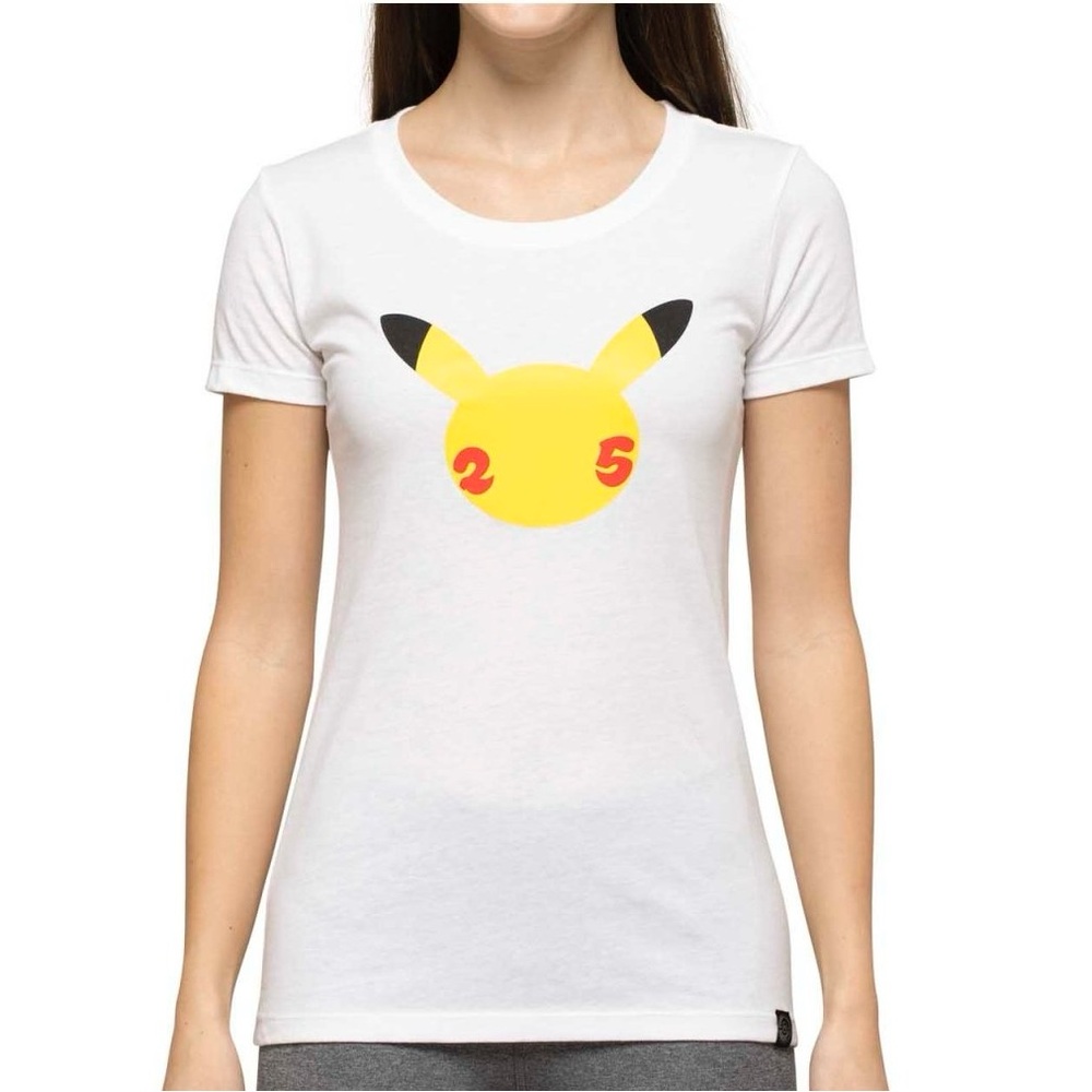 Pokémon Celebration White Crew Neck T-Shirt